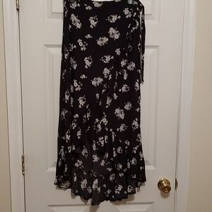 Maurices wrap long skirt